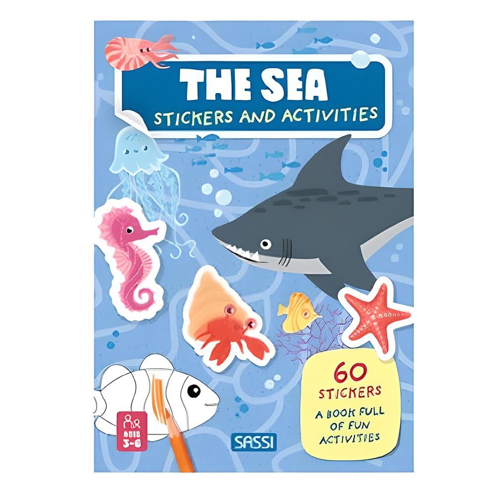 The Sea - Sticker and Activities Çocuk Kitapları Uzmanı - Children's Books Expert