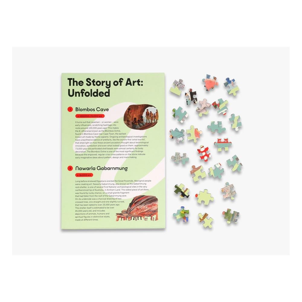 The Story of Art - 1000 Pieces Jigsaw Puzzle Çocuk Kitapları Uzmanı - Children's Books Expert