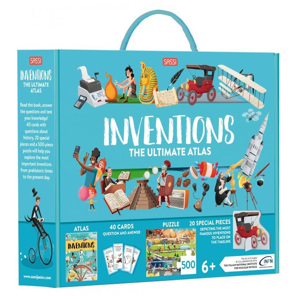 THE ULTIMATE ATLAS - INVENTIONS Çocuk Kitapları Uzmanı - Children's Books Expert
