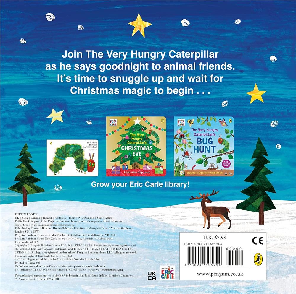 The Very Hungry Caterpillars Night Before Christma Çocuk Kitapları Uzmanı - Children's Books Expert