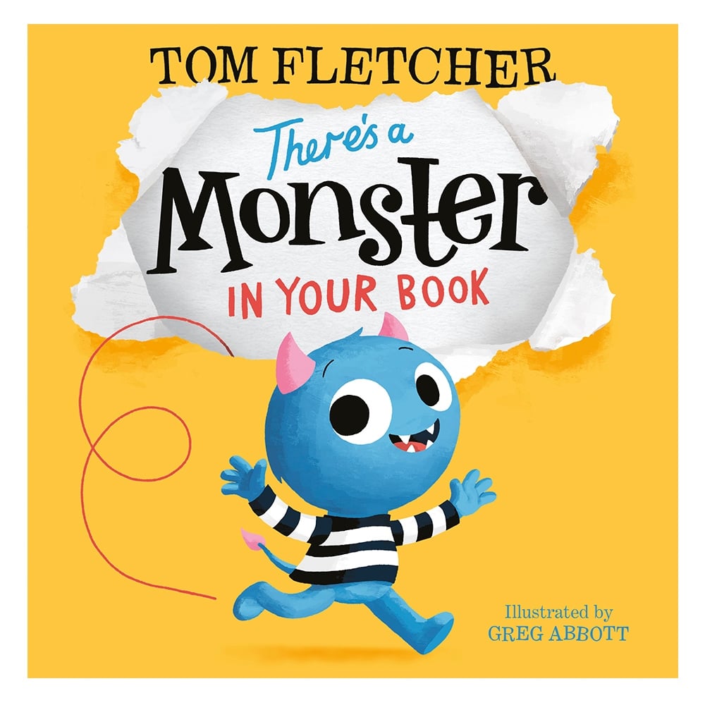 THERES A MONSTER IN YOUR BOOK (BOARDBOOK) Çocuk Kitapları Uzmanı - Children's Books Expert