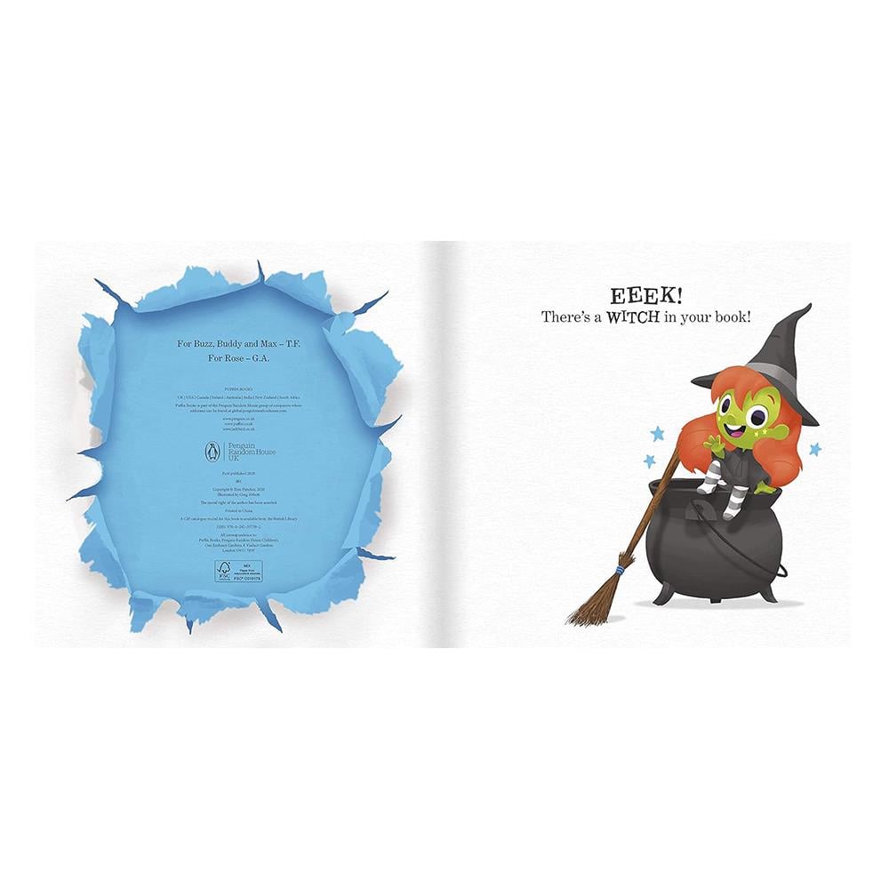 Theres A Witch In Your Book Çocuk Kitapları Uzmanı - Children's Books Expert