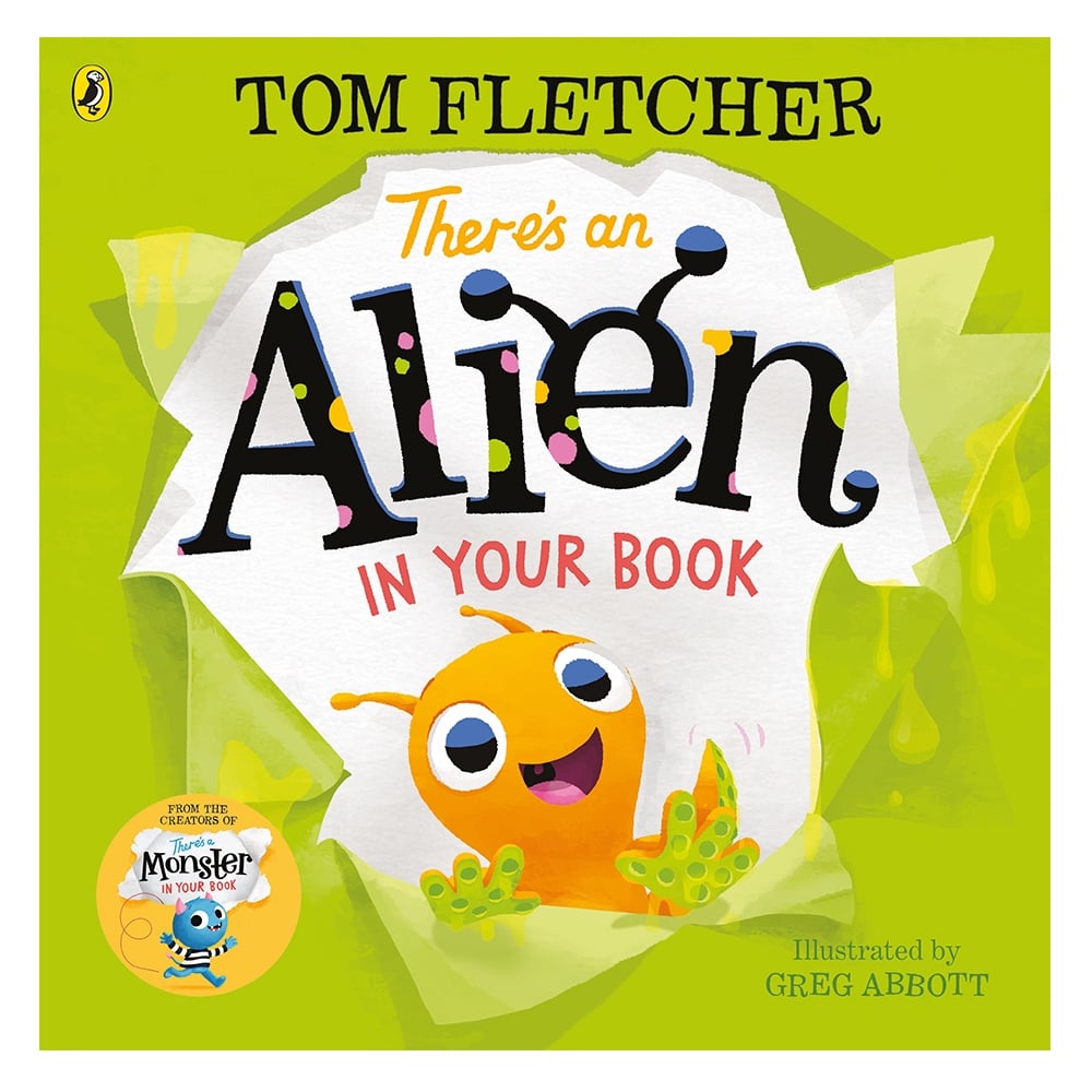 THERES AN ALIEN IN YOUR BOOK Çocuk Kitapları Uzmanı - Children's Books Expert