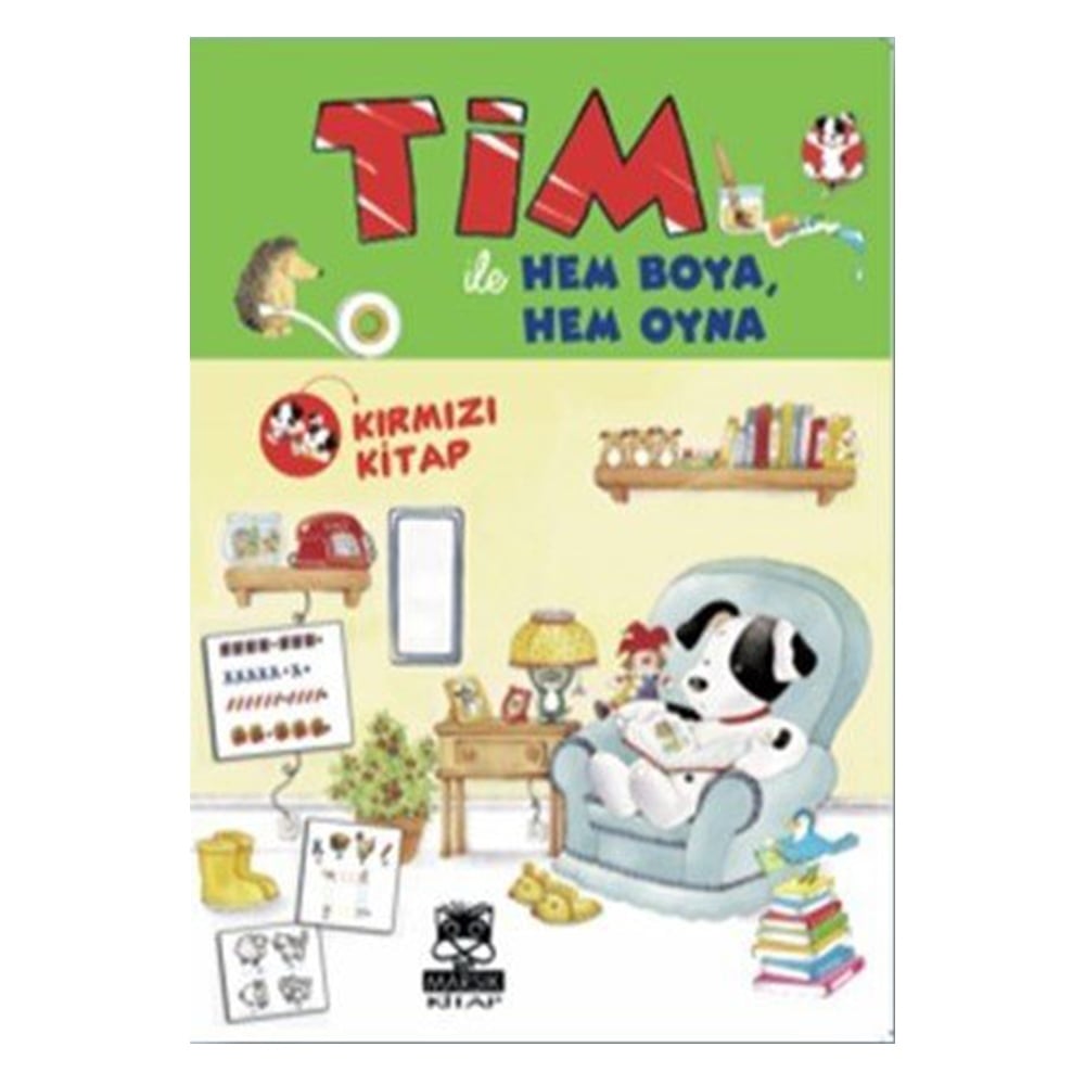 TİM İLE HEM BOYA HEM OYNA Çocuk Kitapları Uzmanı - Children's Books Expert