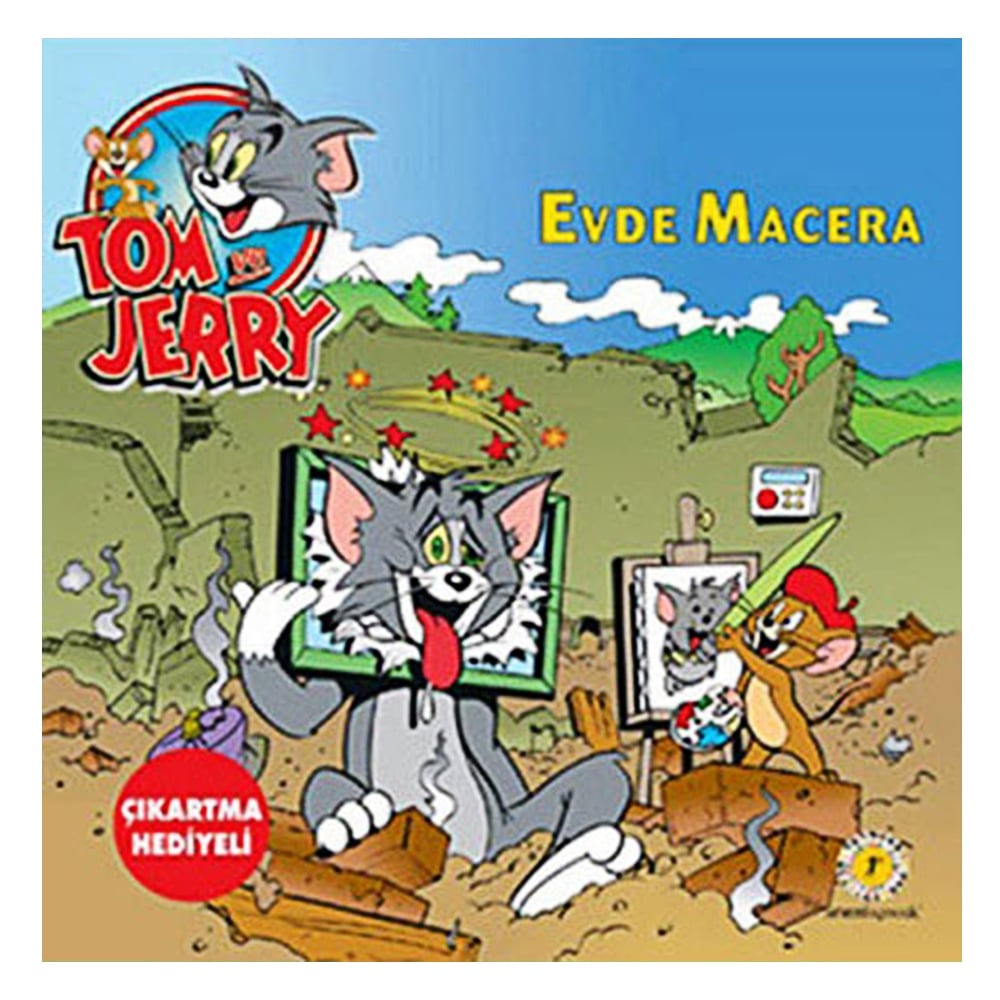 TOM VE JERRY - EVDE MACERA Çocuk Kitapları Uzmanı - Children's Books Expert