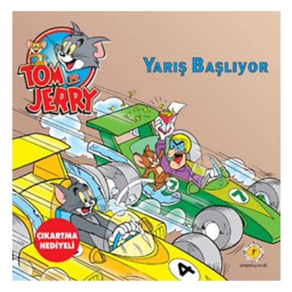 TOM VE JERRY - YARIŞ BAŞLIYOR Çocuk Kitapları Uzmanı - Children's Books Expert