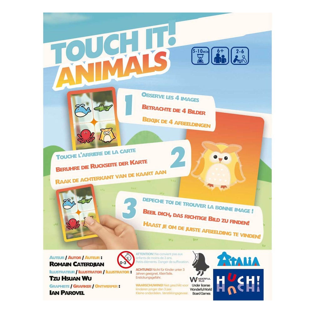Touch it - Animals country of origin Çocuk Kitapları Uzmanı - Children's Books Expert