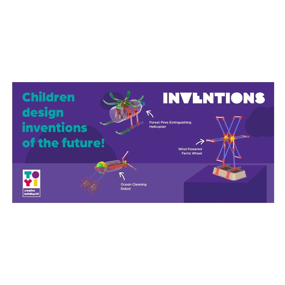 TOYİ INVENTIONS STEAM BUILDING KIT Çocuk Kitapları Uzmanı - Children's Books Expert