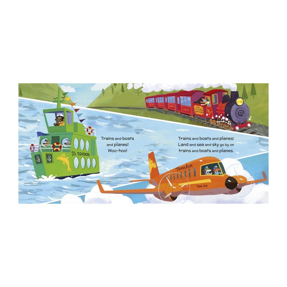 Trains Boats and Planes Çocuk Kitapları Uzmanı - Children's Books Expert
