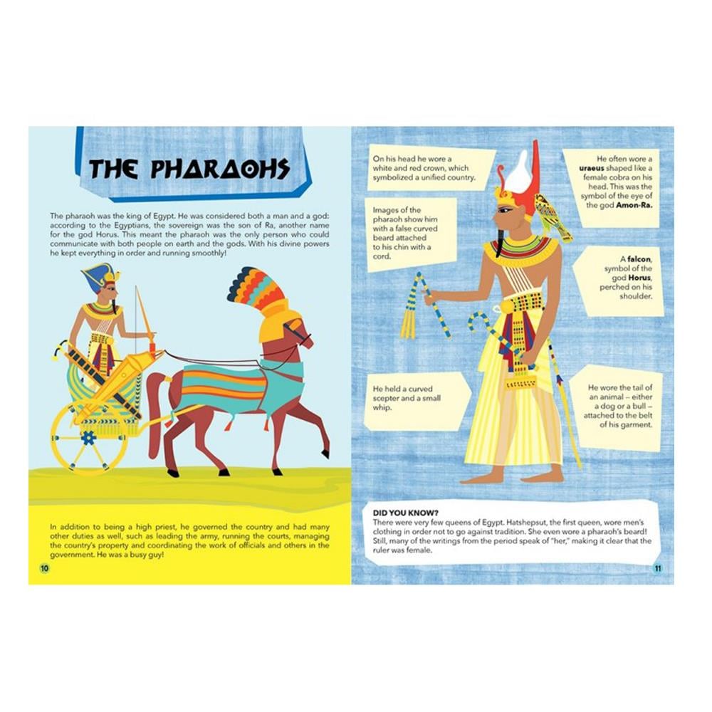 TRAVEL, LEARN AND EXPLORE - ANCIENT EGYPT Çocuk Kitapları Uzmanı - Children's Books Expert