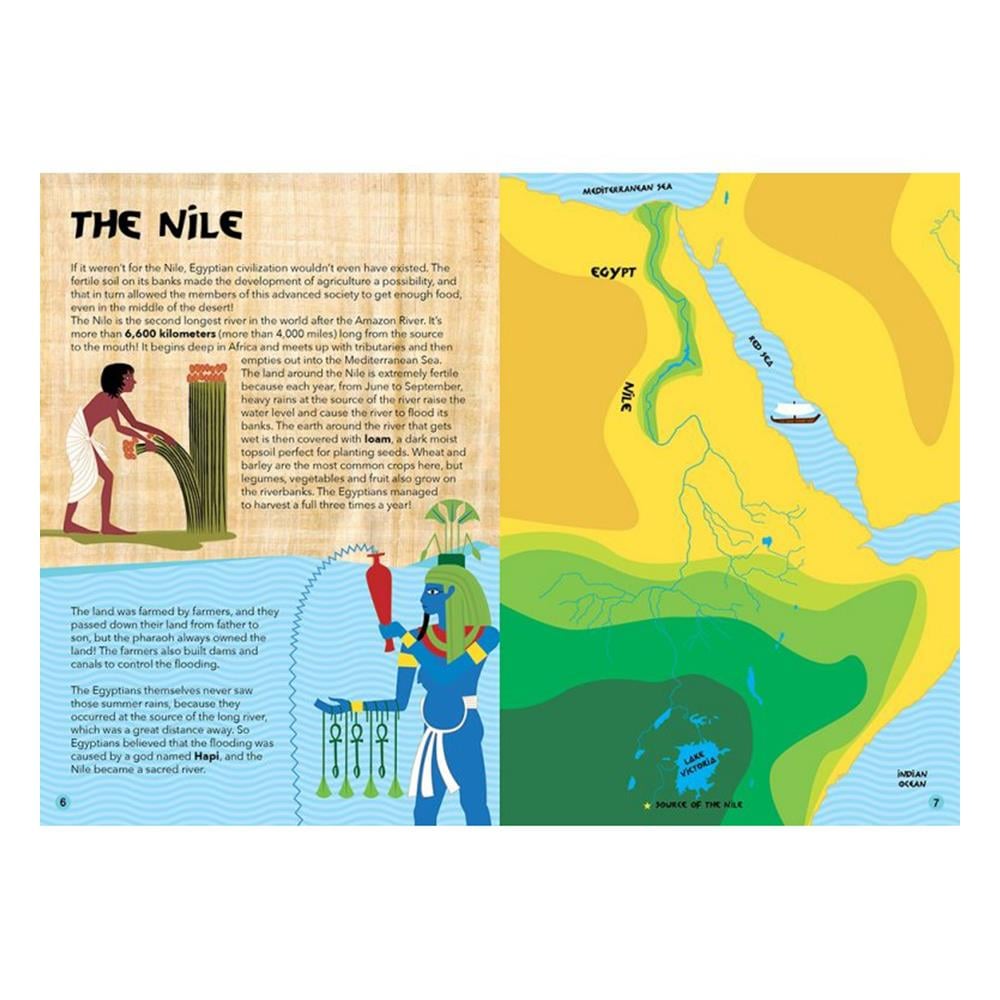 TRAVEL, LEARN AND EXPLORE - ANCIENT EGYPT Çocuk Kitapları Uzmanı - Children's Books Expert
