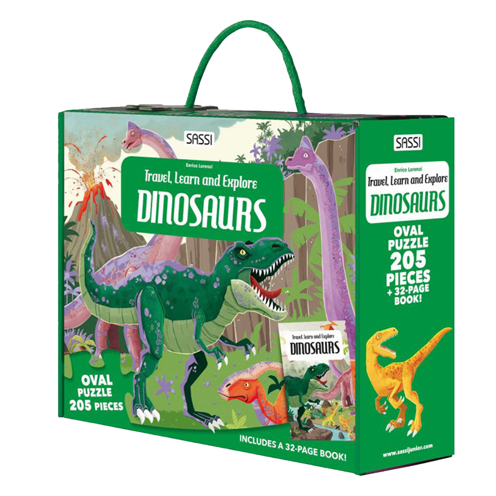 TRAVEL- LEARN AND EXPLORE - DINOSAURS Çocuk Kitapları Uzmanı - Children's Books Expert