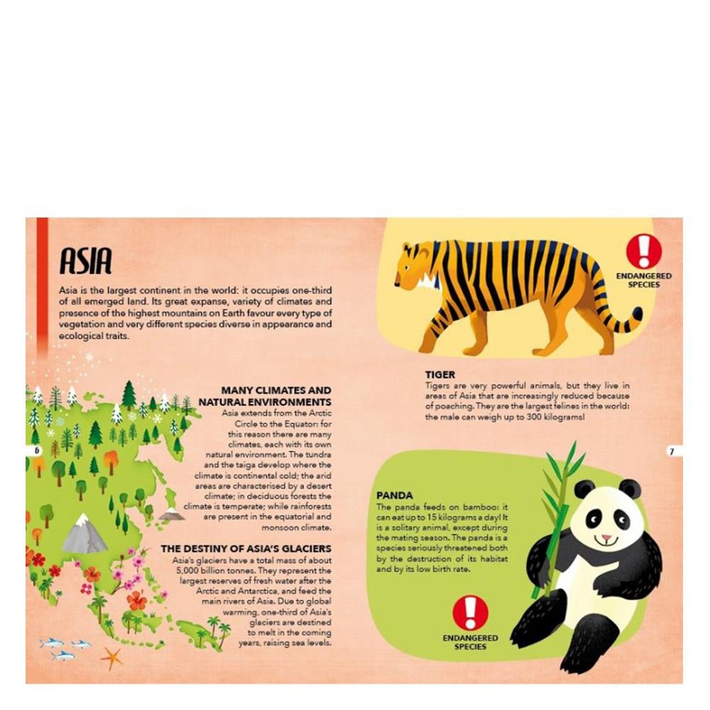 TRAVEL- LEARN AND EXPLORE - ENDANGERED ANIMALS Çocuk Kitapları Uzmanı - Children's Books Expert