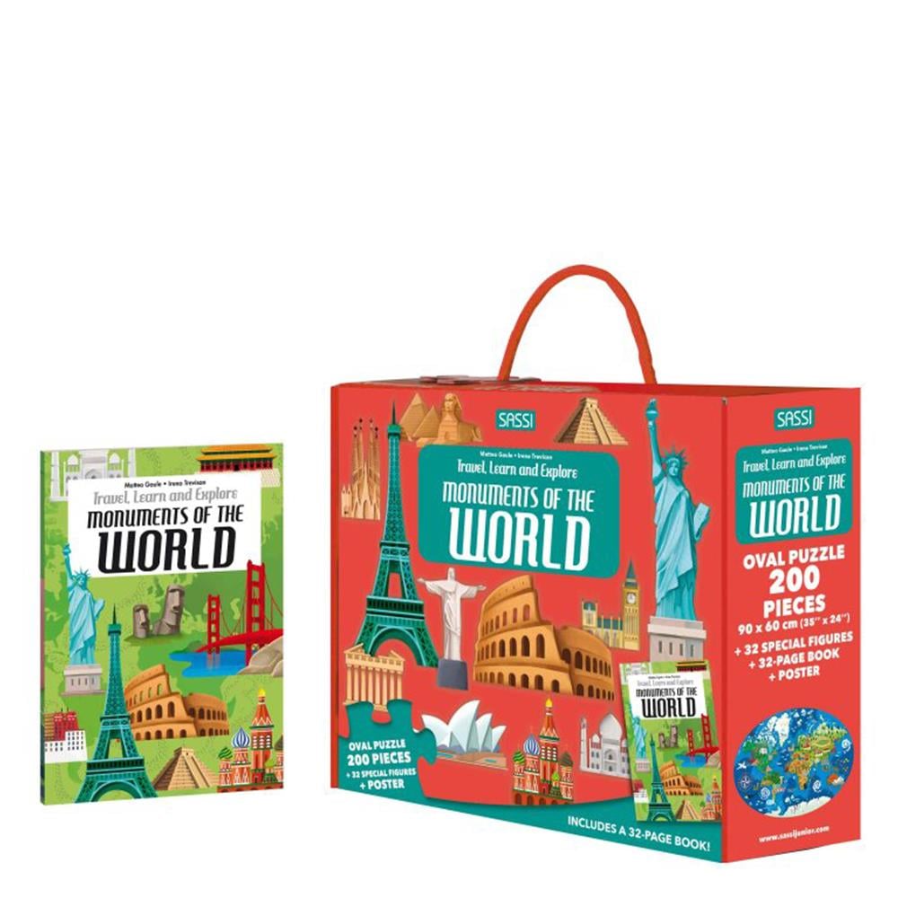 TRAVEL, LEARN AND EXPLORE - MONUMENTS OF THE WORLD Çocuk Kitapları Uzmanı - Children's Books Expert
