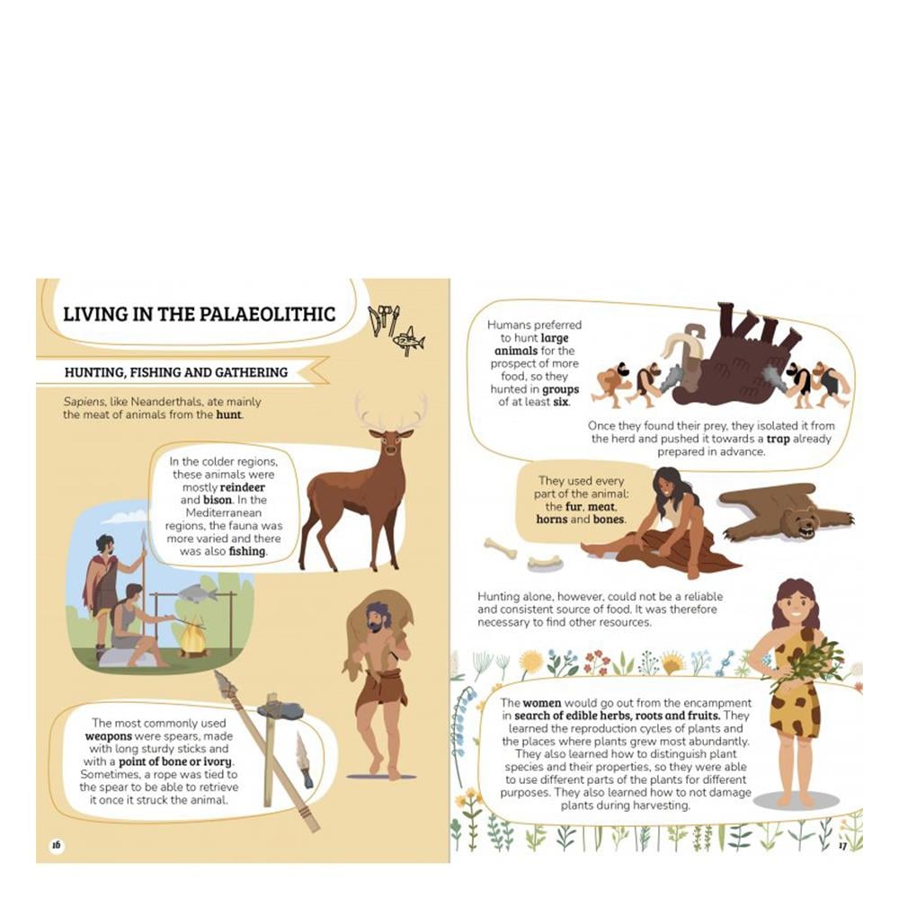 TRAVEL, LEARN AND EXPLORE - THE PREHISTORIC ERA Çocuk Kitapları Uzmanı - Children's Books Expert