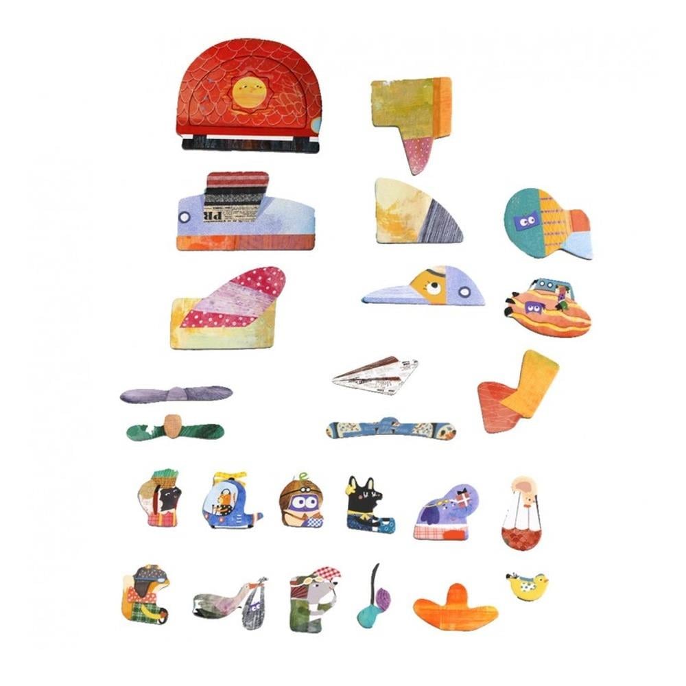 Travel Magnetic Box- Aircraft Çocuk Kitapları Uzmanı - Children's Books Expert