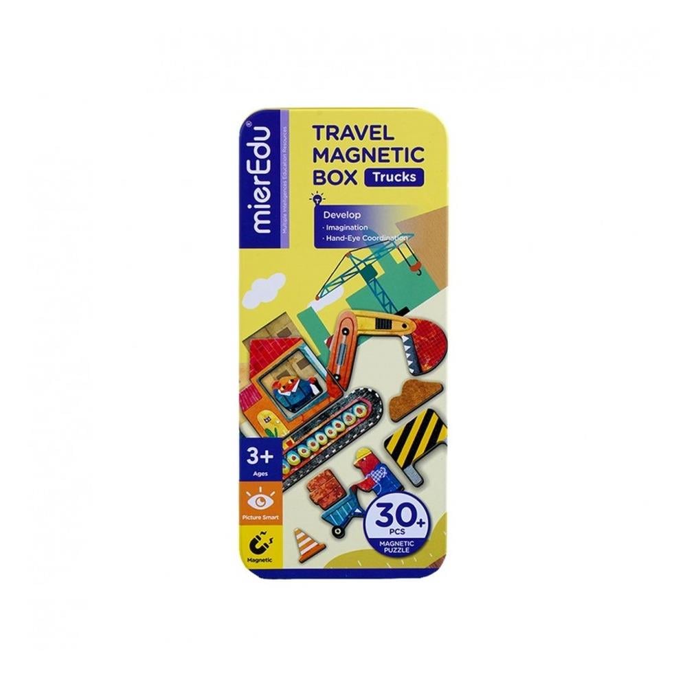 Travel Magnetic Box-Trucks Çocuk Kitapları Uzmanı - Children's Books Expert