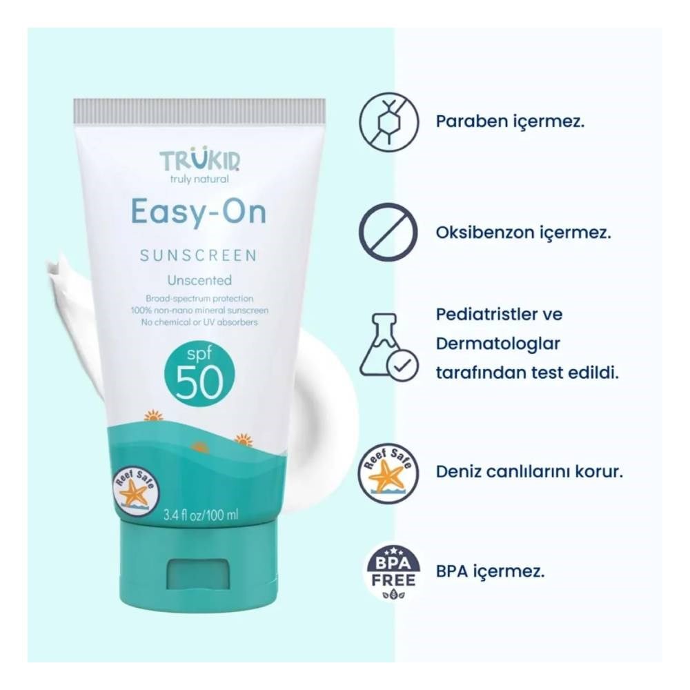 Trukid Easy On Güneş Kremi 50spf Çocuk Kitapları Uzmanı - Children's Books Expert