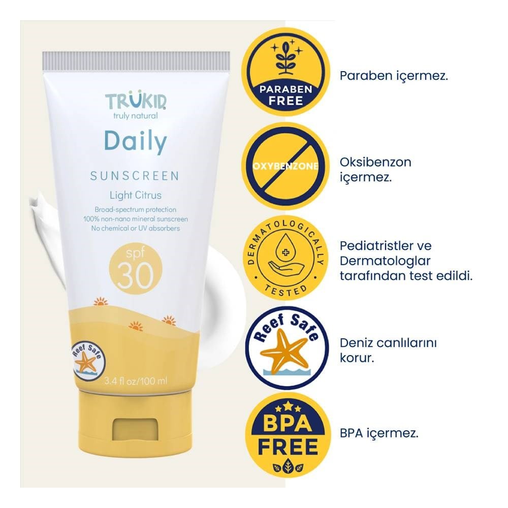 Trukıd Sunny Days 100 Ml Güneş Kremı 30Spf 10302 Çocuk Kitapları Uzmanı - Children's Books Expert