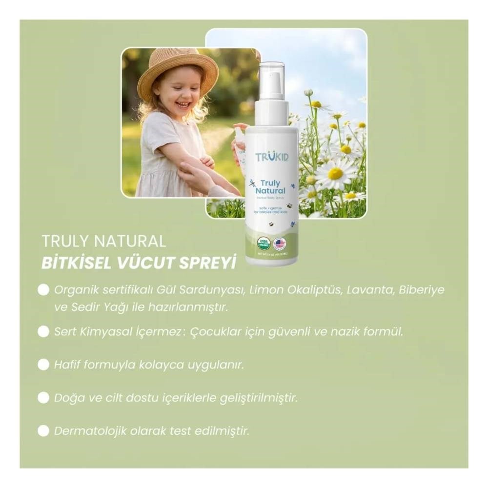 Trukid Truly Natural Vücut Spreyi Çocuk Kitapları Uzmanı - Children's Books Expert