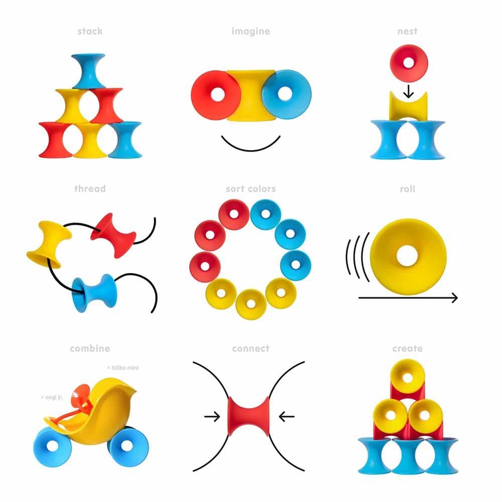 Tulu 9-Set Blue-Red-Yellow Çocuk Kitapları Uzmanı - Children's Books Expert