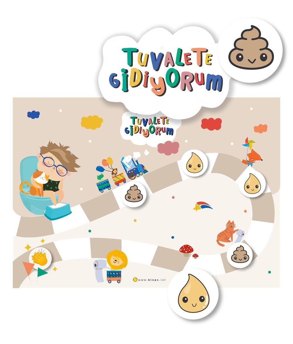 TUVALET EĞİTİM PANOSU Çocuk Kitapları Uzmanı - Children's Books Expert