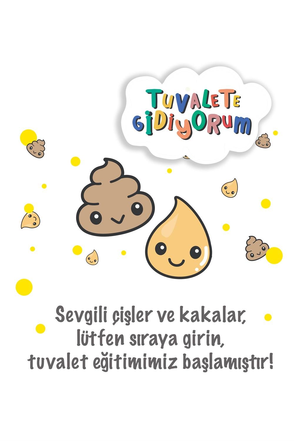TUVALET EĞİTİM PANOSU Çocuk Kitapları Uzmanı - Children's Books Expert