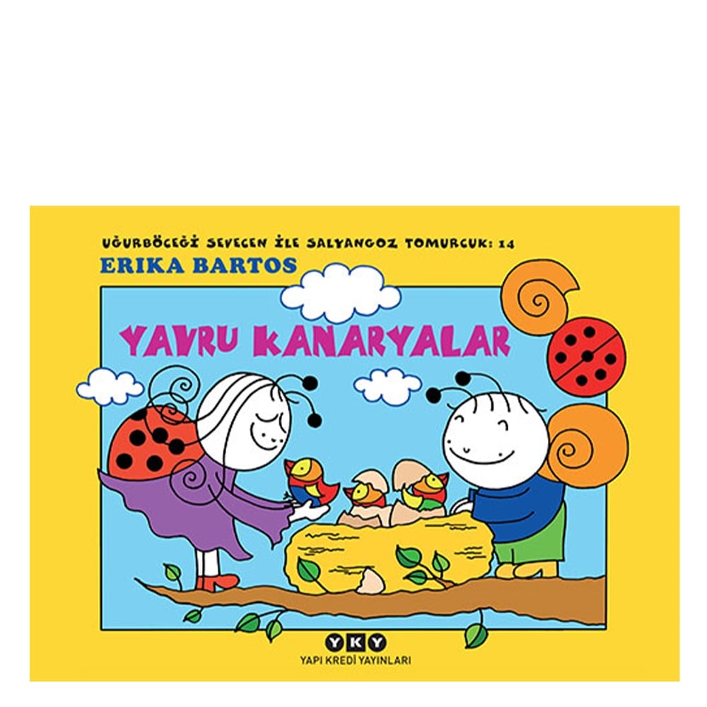 UĞURBÖCEĞİ SEVECEN İLE SALYANGOZ TOMURCUK 14 - YAV Çocuk Kitapları Uzmanı - Children's Books Expert