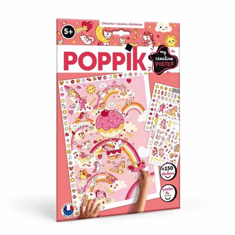 Unicorns - My Creative Poster And Stickers Çocuk Kitapları Uzmanı - Children's Books Expert