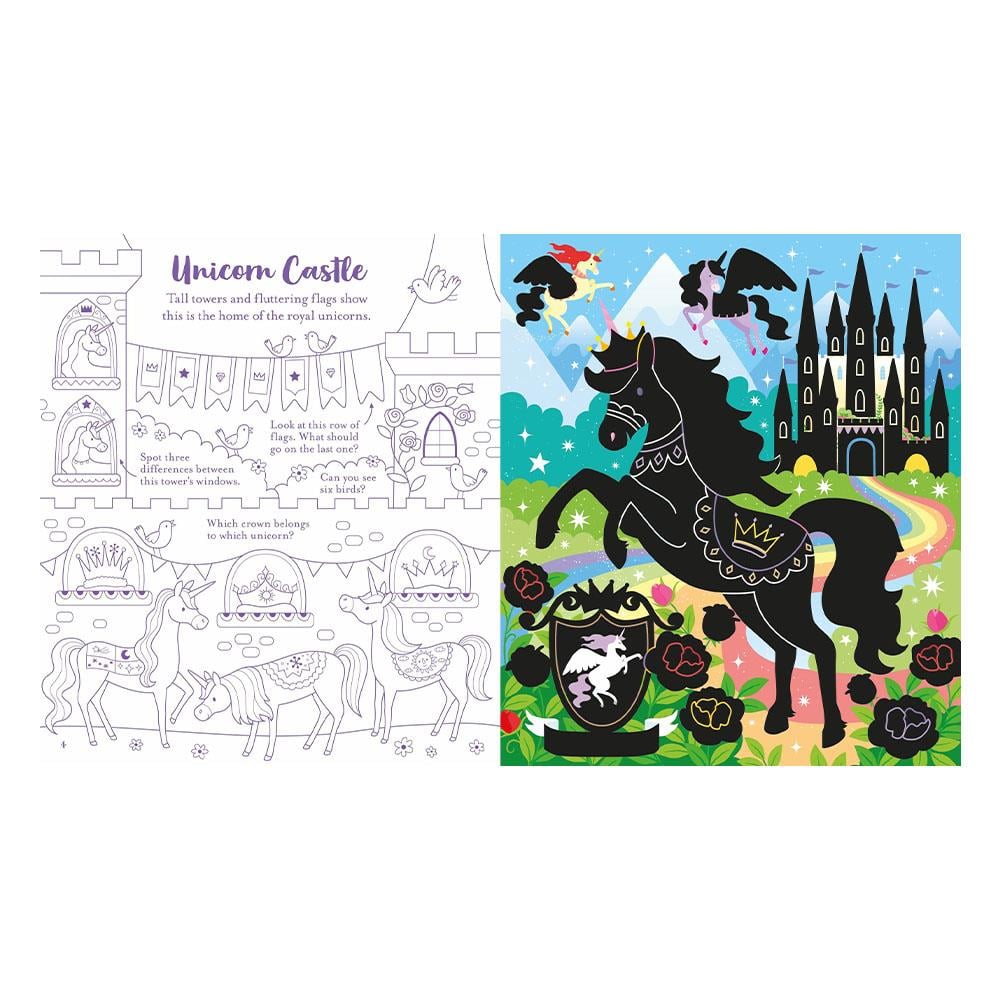 Usborne Scratch Activities Unicorns Çocuk Kitapları Uzmanı - Children's Books Expert