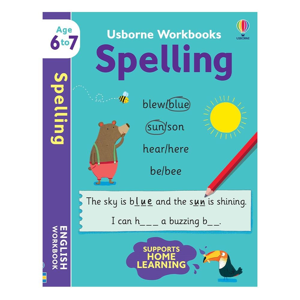 Usborne Workbooks Spelling 6-7 Çocuk Kitapları Uzmanı - Children's Books Expert