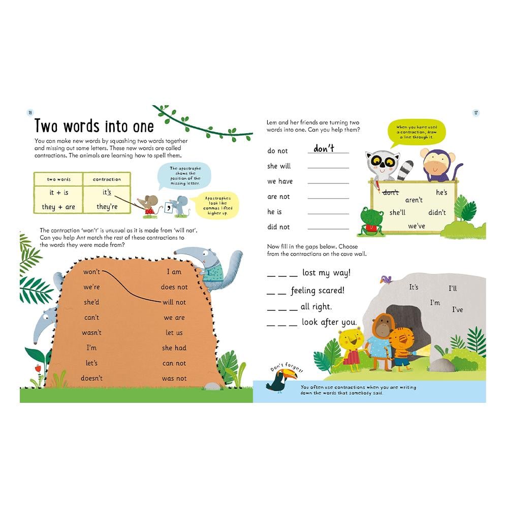 Usborne Workbooks Spelling 6-7 Çocuk Kitapları Uzmanı - Children's Books Expert