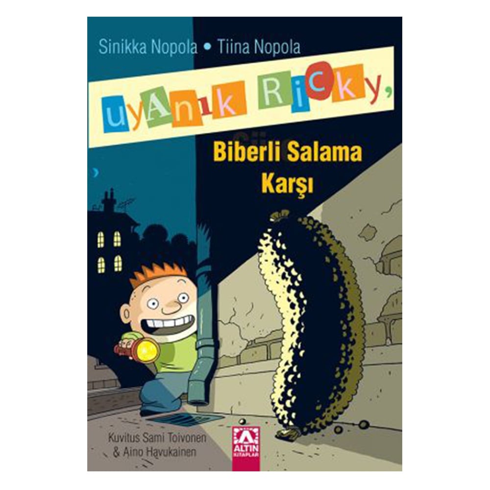 UYANIK RİCKY BİBERLİ SALAMA KARŞI Çocuk Kitapları Uzmanı - Children's Books Expert