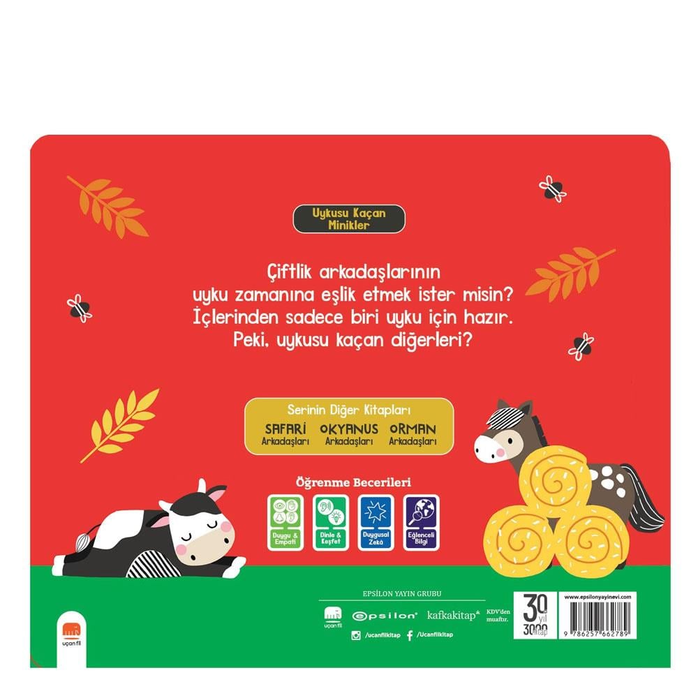 Uykusu Kaçan Minikler - Çiftlik Arkadaşları Çocuk Kitapları Uzmanı - Children's Books Expert