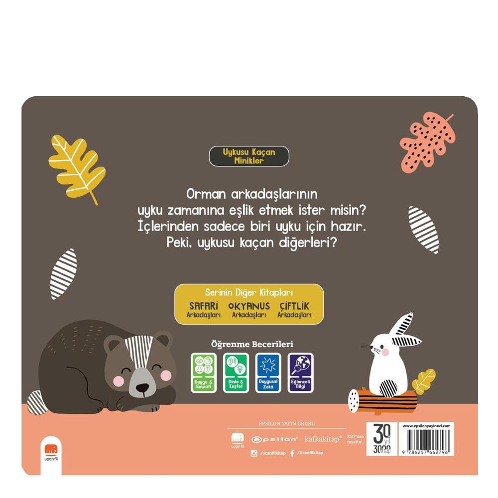 Uykusu Kaçan Minikler - Orman Arkadaşları Çocuk Kitapları Uzmanı - Children's Books Expert