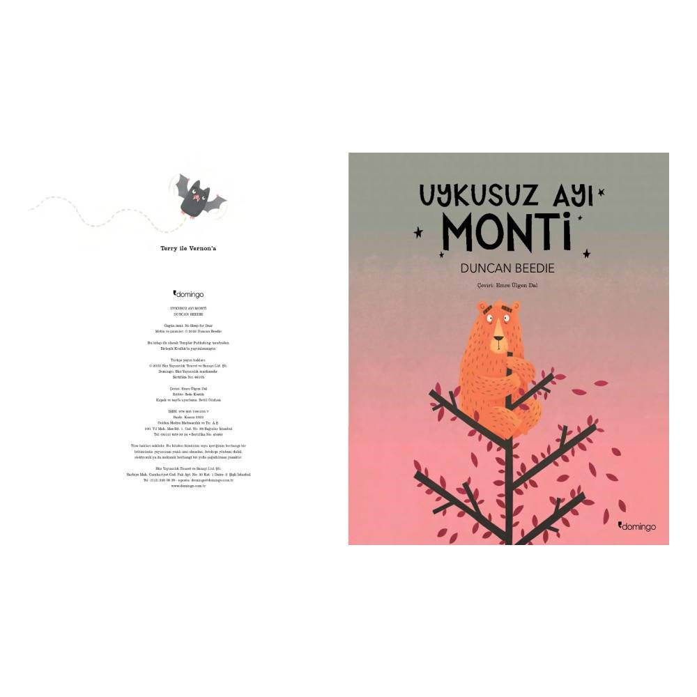 UYKUSUZ AYI MONTİ Çocuk Kitapları Uzmanı - Children's Books Expert