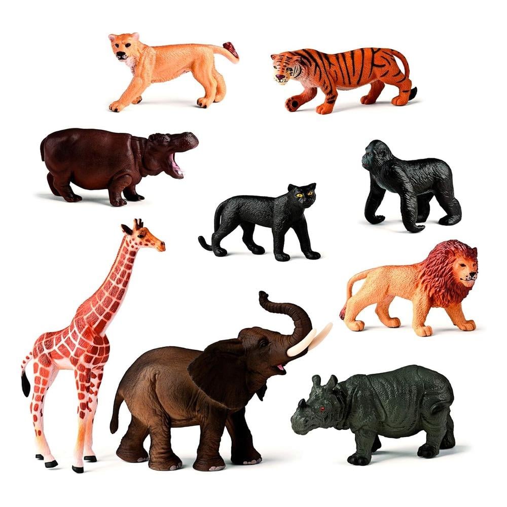 Vahşi Hayvanlar (9 adet) Çocuk Kitapları Uzmanı - Children's Books Expert