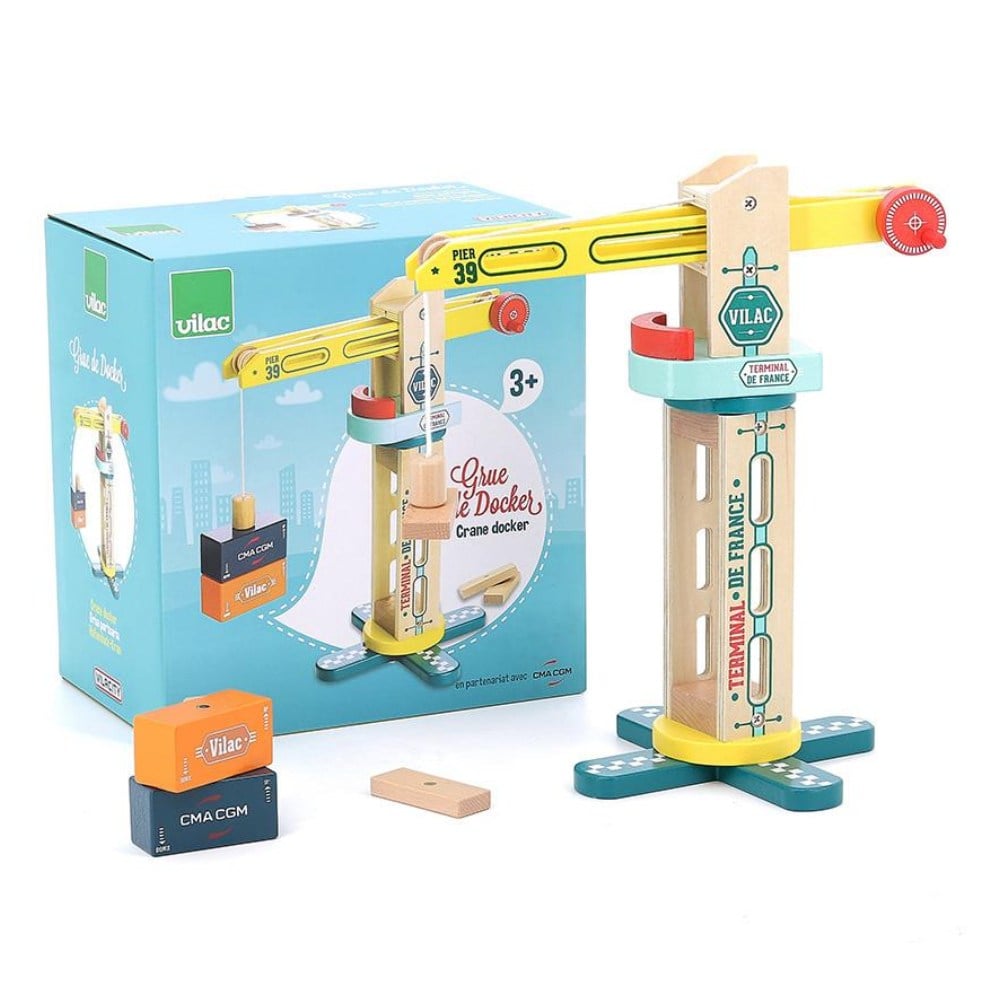 Vilacity Mıknatıslı Mini Vinç Çocuk Kitapları Uzmanı - Children's Books Expert