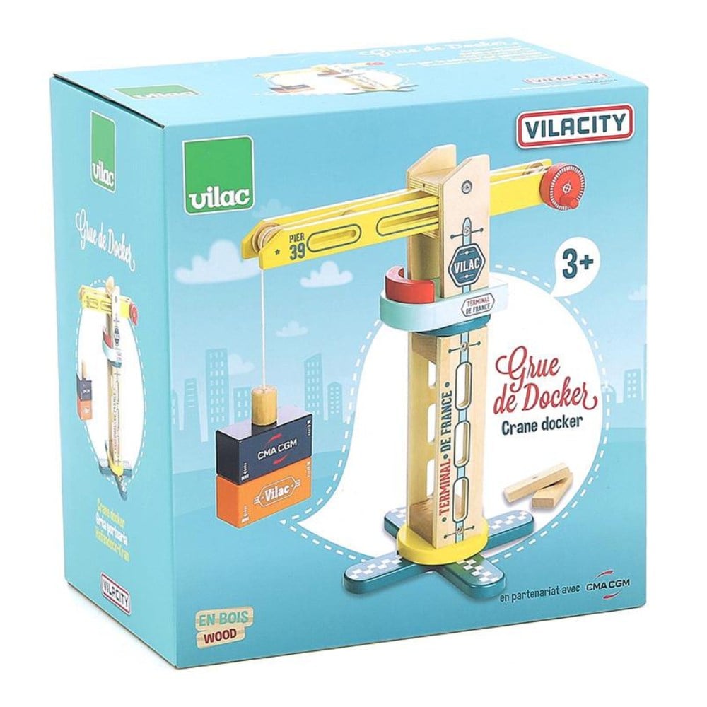 Vilacity Mıknatıslı Mini Vinç Çocuk Kitapları Uzmanı - Children's Books Expert