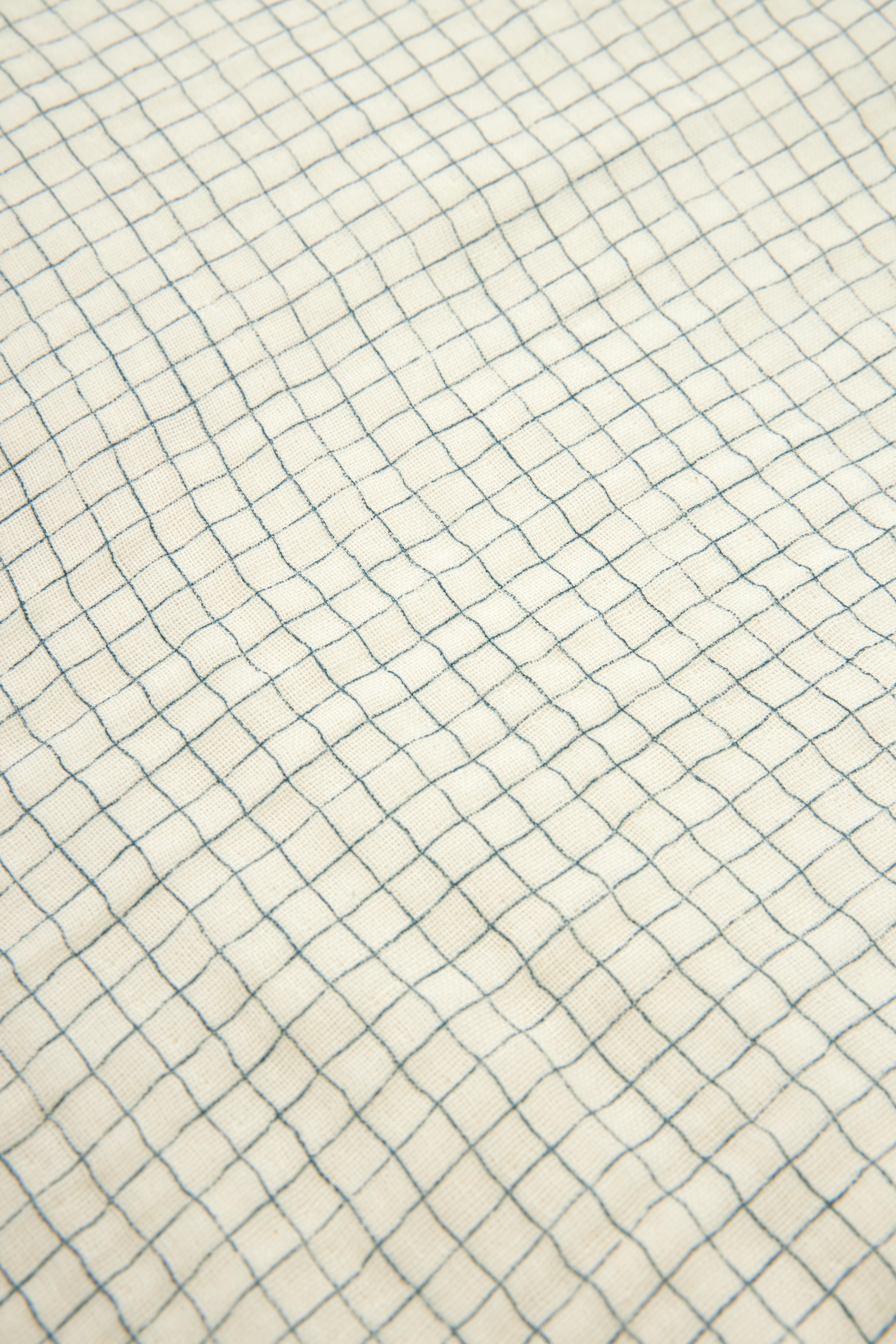 Wabi Sabi Çocuk Yatak Nevresim Takımı, Blue Grid