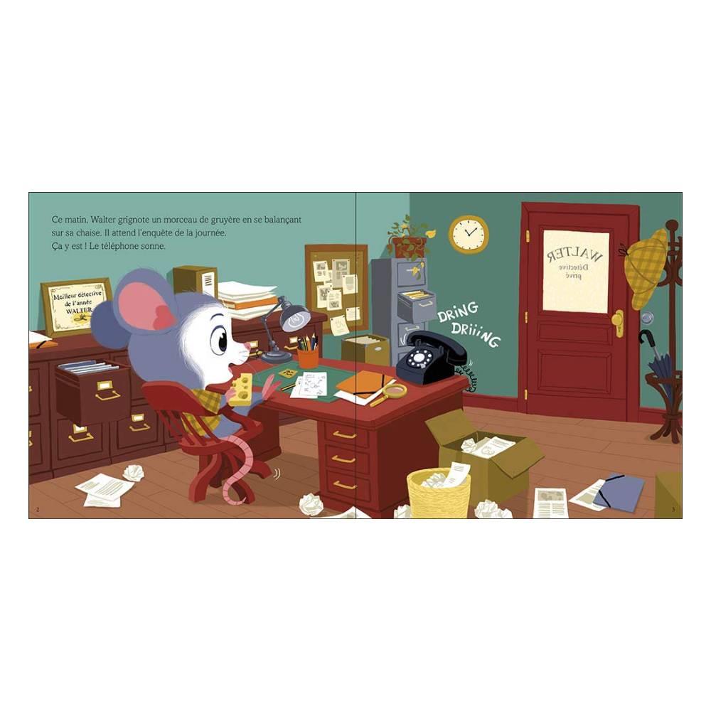 Walter Enquete A La Bibliothèque Çocuk Kitapları Uzmanı - Children's Books Expert