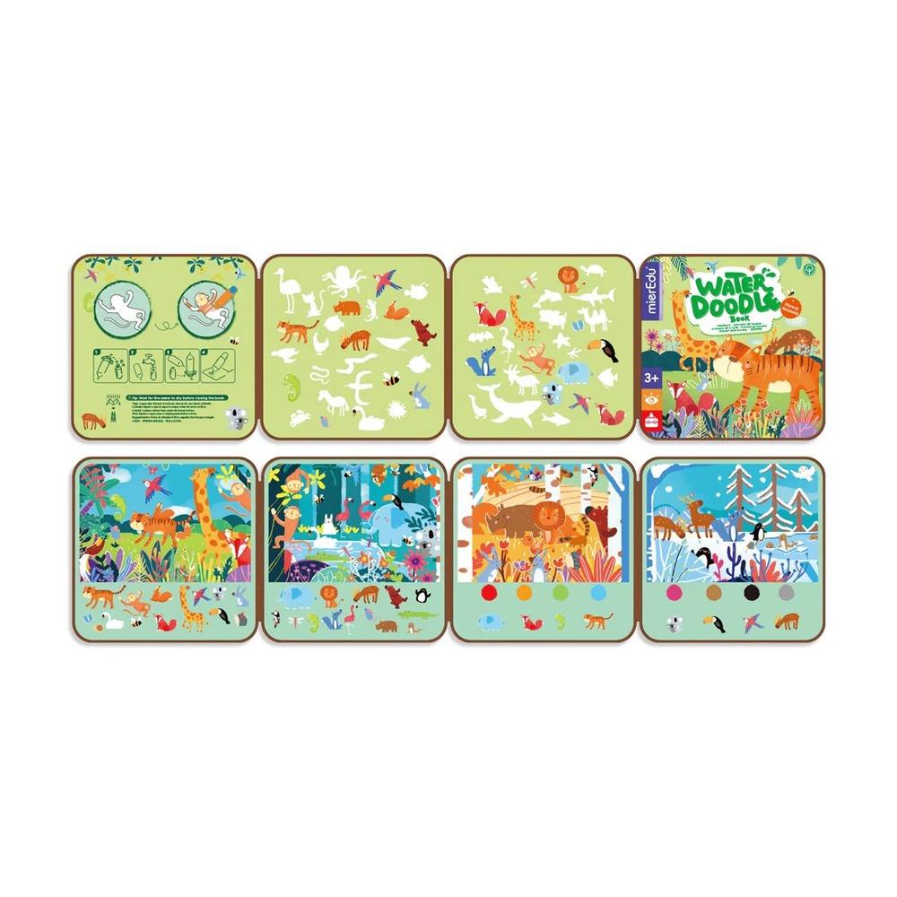 Water Doodle Book - Forest Animals Hangtag Çocuk Kitapları Uzmanı - Children's Books Expert