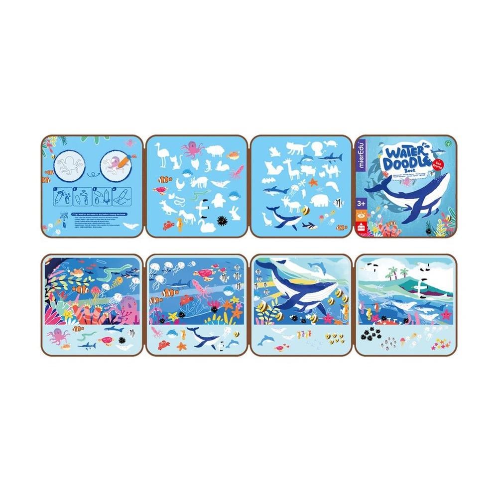 Water Doodle Book - Sea World Hangtag Çocuk Kitapları Uzmanı - Children's Books Expert