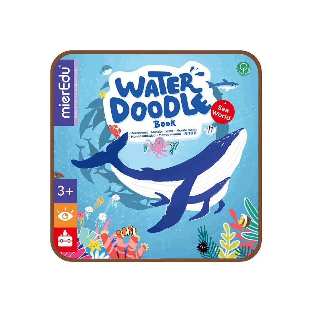 Water Doodle Book - Sea World Hangtag Çocuk Kitapları Uzmanı - Children's Books Expert