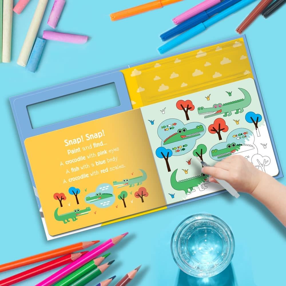 Water Painting - Search And Find Animals Çocuk Kitapları Uzmanı - Children's Books Expert