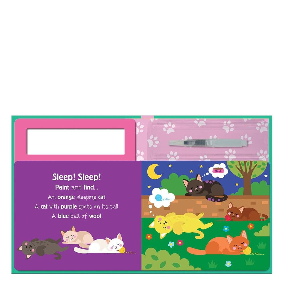 Water Painting Search and Find - Cats Çocuk Kitapları Uzmanı - Children's Books Expert