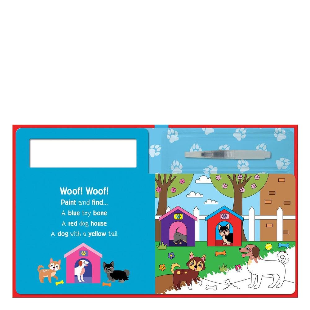 Water Painting Search and Find - Dogs Çocuk Kitapları Uzmanı - Children's Books Expert