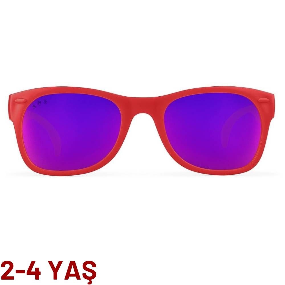 WAYFARER GÜNEŞ GÖZLÜĞÜ - MCFLY AYNALI MOR LENS (2-4 Yaş) Çocuk Kitapları Uzmanı - Children's Books Expert