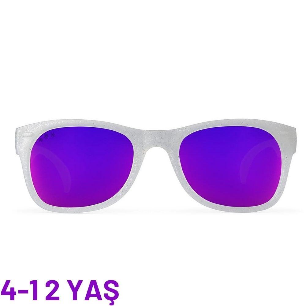 WAYFARER GÜNEŞ GÖZLÜĞÜ STARLITE AYNALI MOR LENS (4-12 Yaş) Çocuk Kitapları Uzmanı - Children's Books Expert