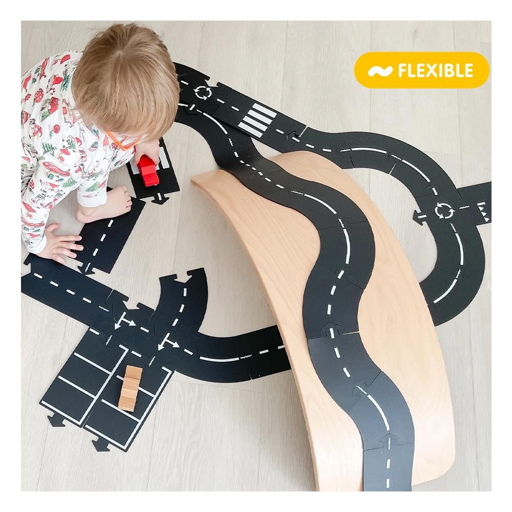 Tirtilkids.com'da araçlar ve yollar temalı eğlenceli puzzle'lar
